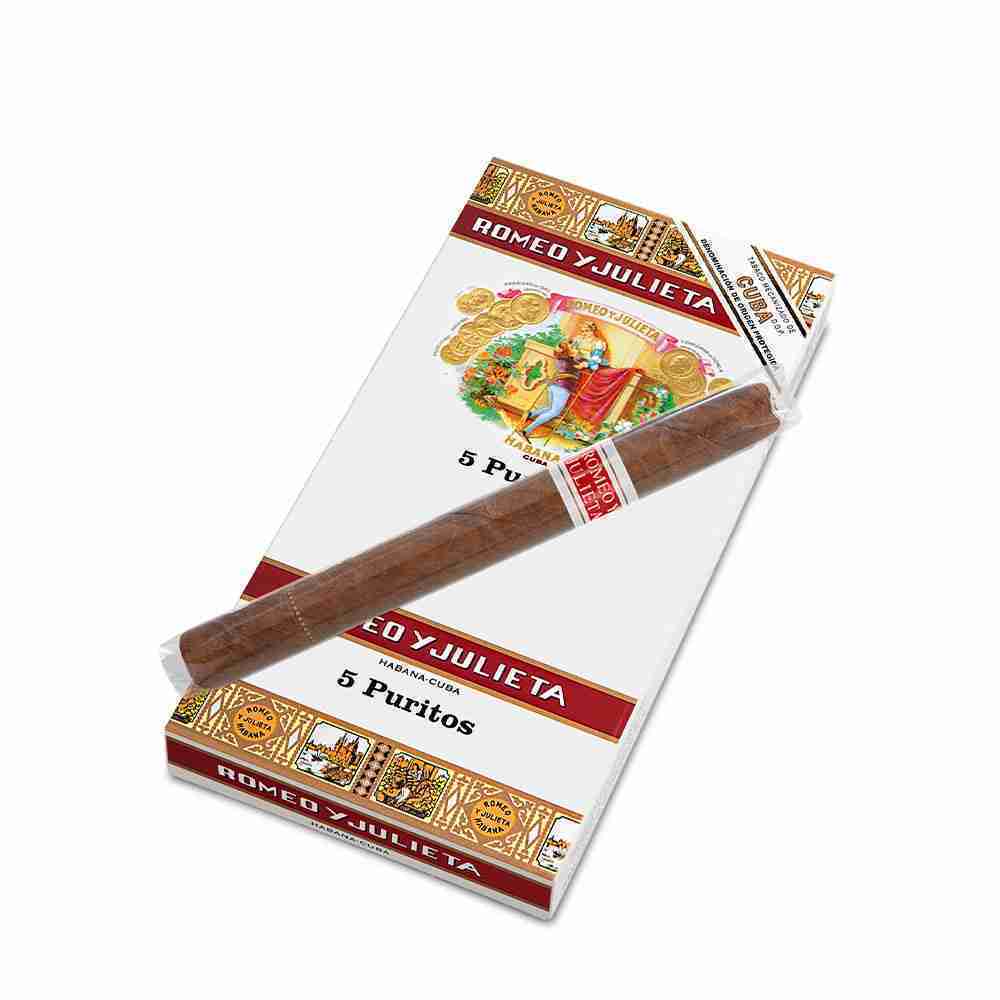 罗密欧 普列图 27×109mm (25支/盒)<BR>ROMEO y JULIETA PURITOS<!--小雪茄-->