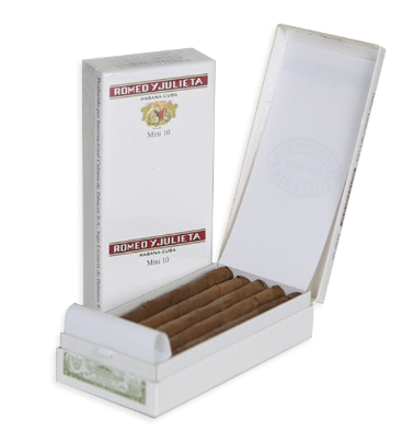 罗密欧 迷你 20×82mm (10支/盒)<BR>ROMEO y JULIETA MINI<!---->